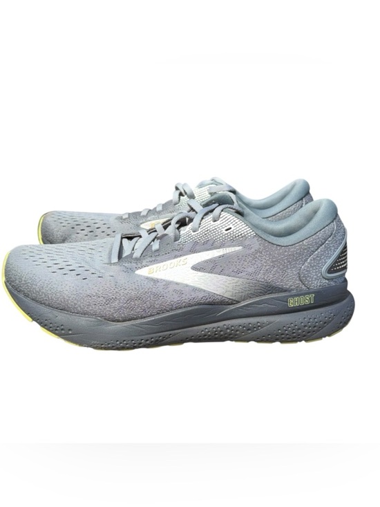 BROOKS Ghost 16 Primer Grey Lime Road Running Walking Sneakers Size 10.5 Medium main image 4